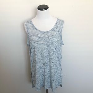Olive & Oak Stitch Fix Tank Top Heathered Blue